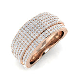 Diamond Pave Ring | 1ct | Hallmarked Gold & Platinum