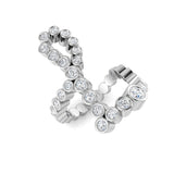 Luxury Diamond Fancy Ring | 1.25ct | Hallmarked Gold & Platinum