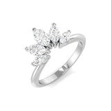 Diamond Carisbrooke Blue Sapphire Ring | 0.5ct - 1.25ct