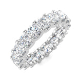 Lab & Natural Round Diamond Full Eternity Ring | 4.50 CT | UK Hallmarked