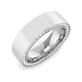 Luxury Round Cut Diamond Full Eternity Ring | Lab & Natural