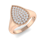 Diamond Brightob Engagement Ring | 0.5ct | Hallmarked Gold & Platinum