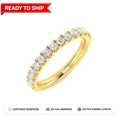 Lab grown diamond earring