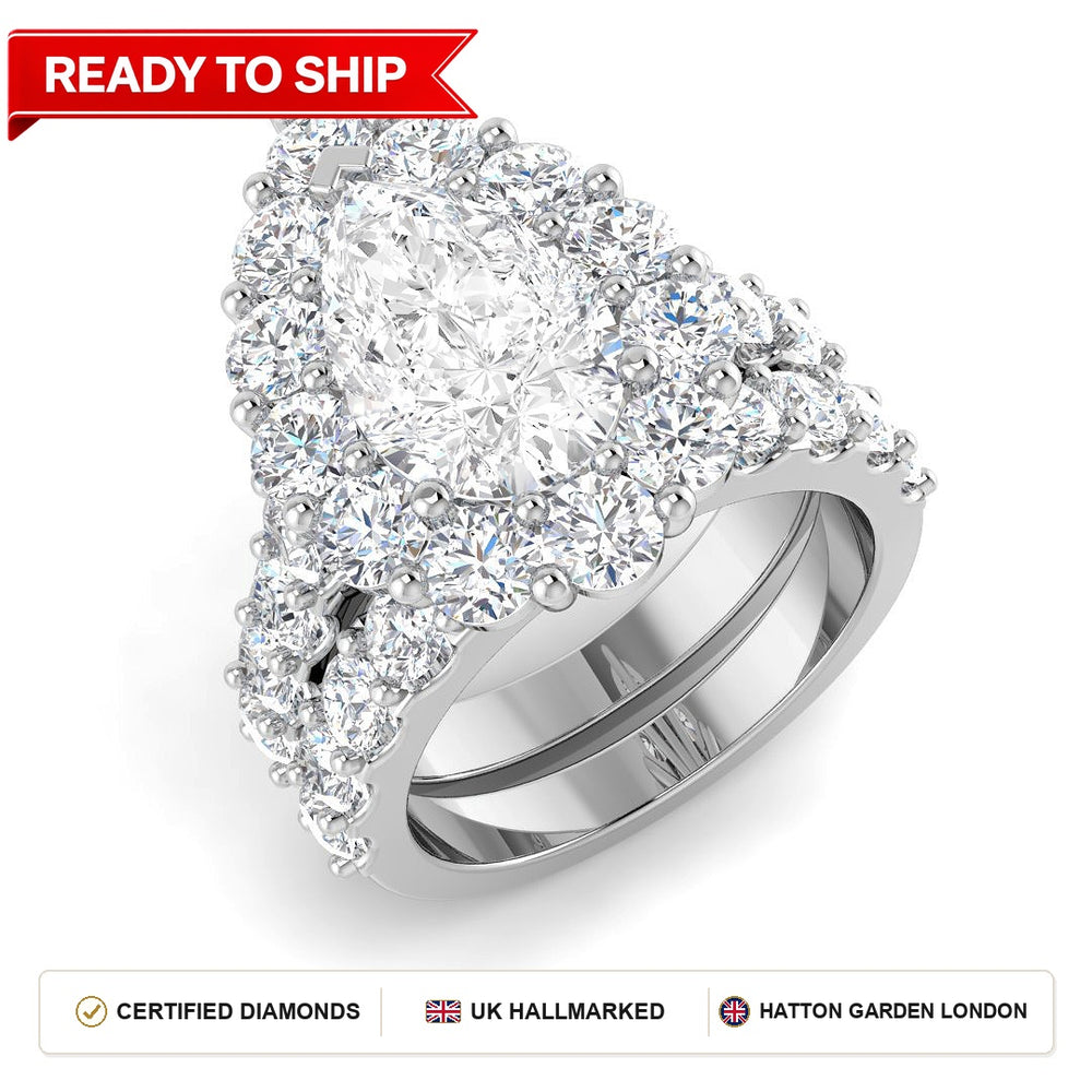 Lab grown diamond earring