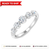 Lab grown diamond earring