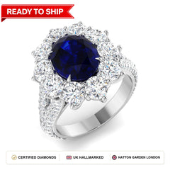 Lab grown diamond earring