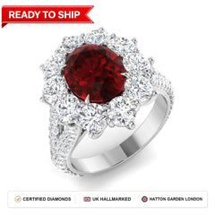 Lab grown diamond earring
