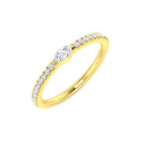 Diamond Bermobbkey Engagement Ring | 0.2ct - 0.3ct