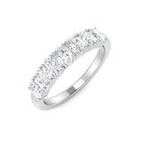 7 Stone Diamond Ring | Lab & Natural | 1.00–1.75Ct | Gold & Platinum