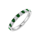 Diamond Kebdal Emerald Ring | 0.33ct - 1.25ct