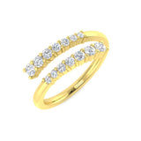 Diamond Fancy Ring | 0.5ct | Hallmarked 9K/18K Gold & Platinum