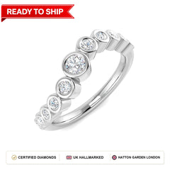 Lab grown diamond earring