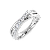 Diamond bybakty Fancy Ring | 0.33ct - 1ct | Hallmarked Gold & Platinum