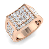 Luxury Diamond Signet Ring | 1.75ct | Hallmarked Gold & Platinum
