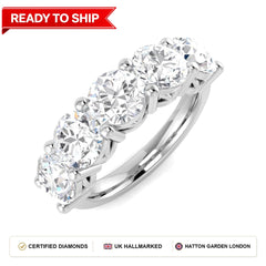 Lab grown diamond earring