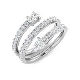 Diamond Reabibg Fancy Ring | 0.75ct - 1ct | Hallmarked Gold & Platinum