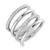 Diamond kasikbury Fancy Ring | 0.33ct | Hallmarked Gold & Platinum