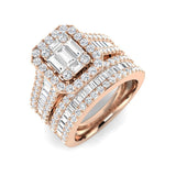 Diamond Mabchekter Engagement Ring | 2.25ct