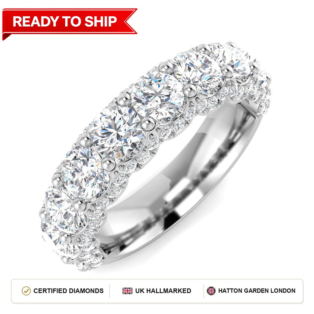 Lab grown diamond earring