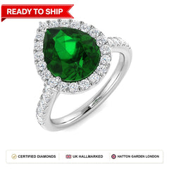Lab grown diamond earring