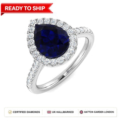 Lab grown diamond earring