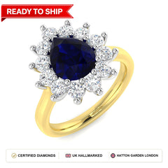 Lab grown diamond earring