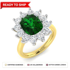 Lab grown diamond earring