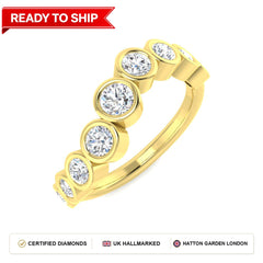 Lab grown diamond earring