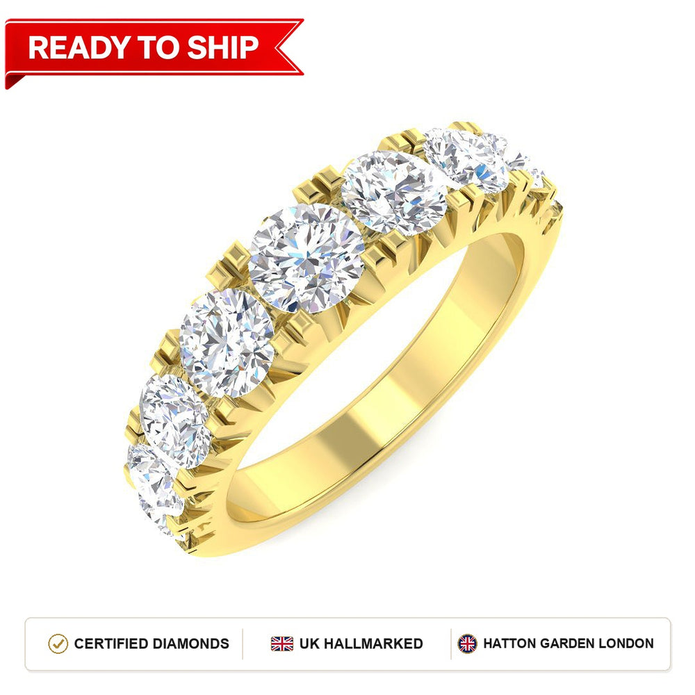 Lab grown diamond earring