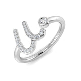 Diamond Peterborough Initials Ring | 0.1ct