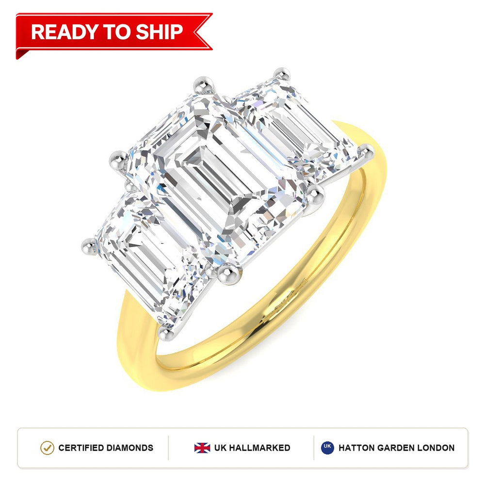 Lab grown diamond earring