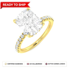 Lab grown diamond earring