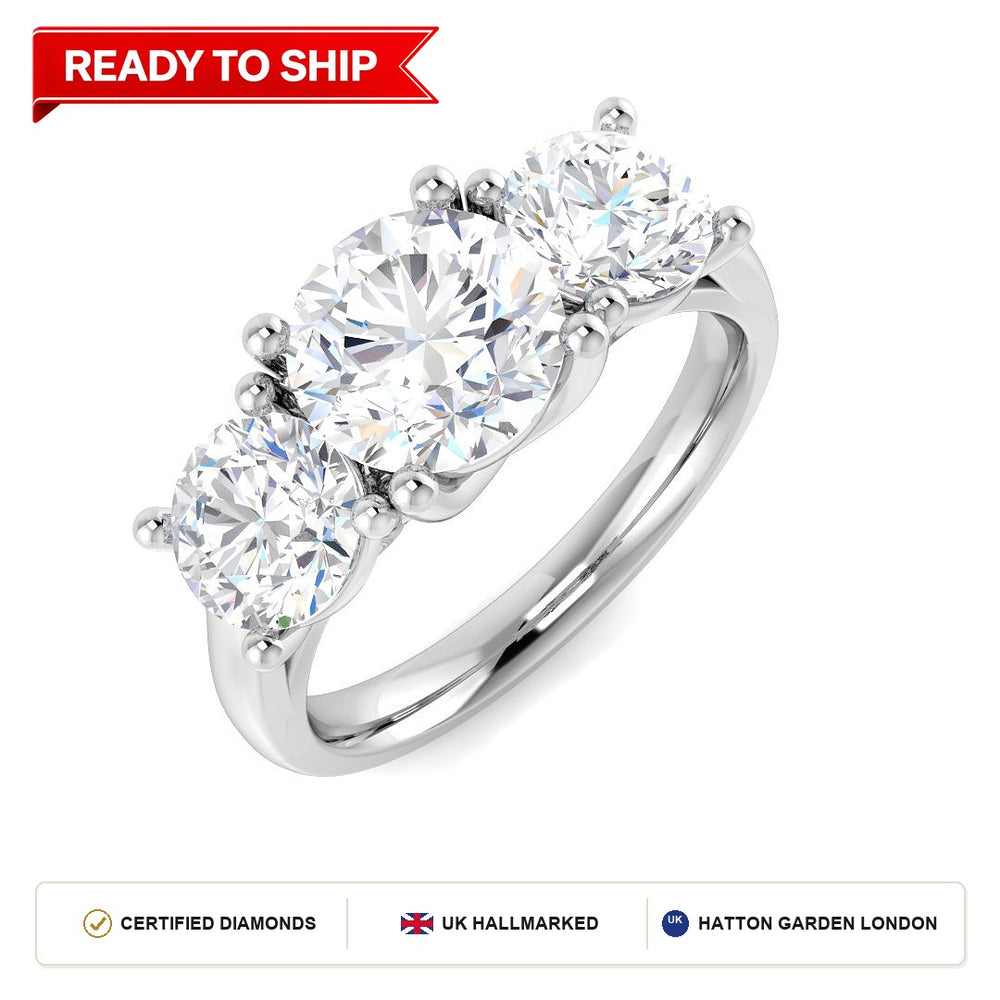 Lab grown diamond earring