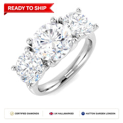 Lab grown diamond earring