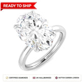 Lab grown diamond earring