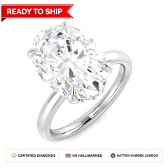 Lab grown diamond earring