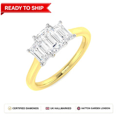 Lab grown diamond earring