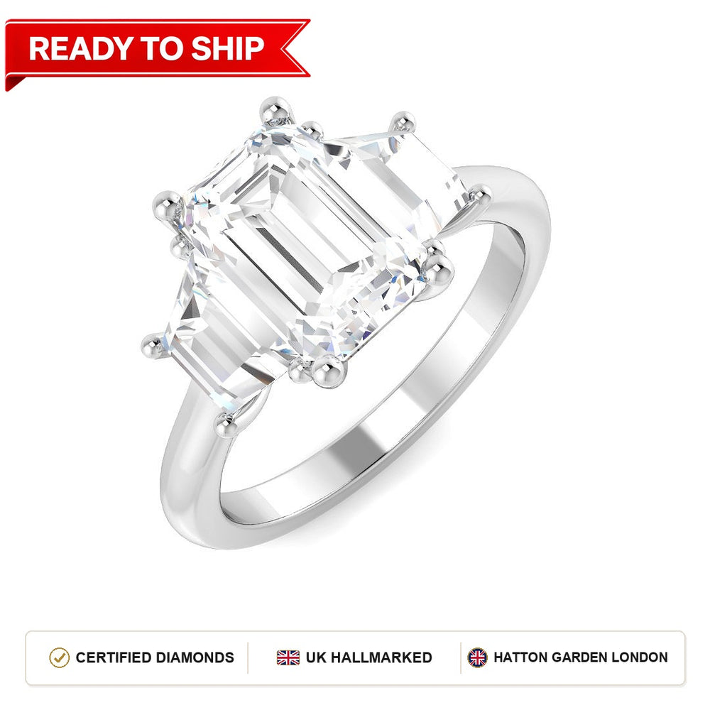 Lab grown diamond earring