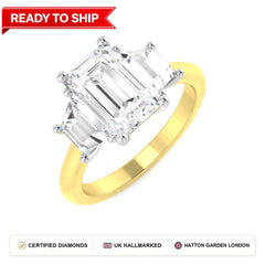 Lab grown diamond earring