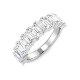 3.06Ct Lab Grown Diamond Ring in 9k White Gold | Ring Size - M