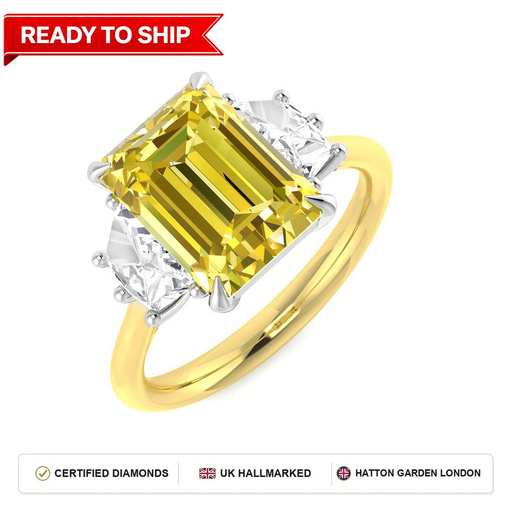 Lab grown diamond earring