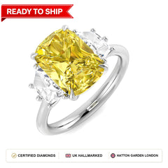 Lab grown diamond earring