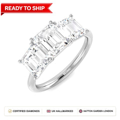 Lab grown diamond earring