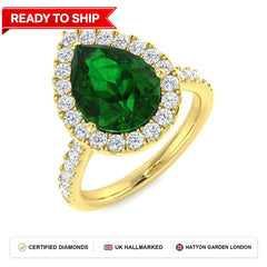 Lab grown diamond earring