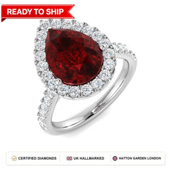 Lab grown diamond earring