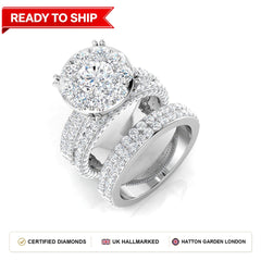 Lab grown diamond earring