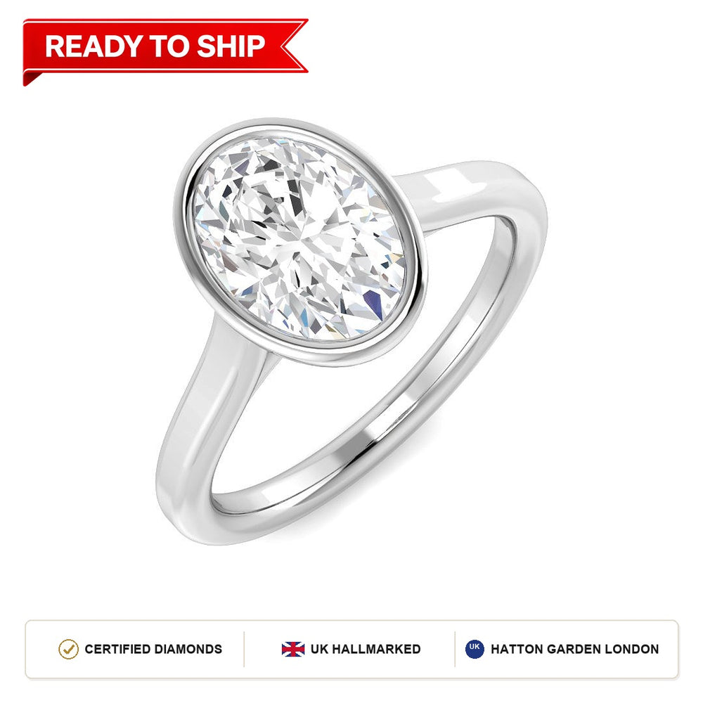 Lab grown diamond earring