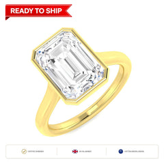 Lab grown diamond earring
