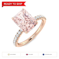 Lab grown diamond earring