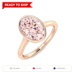 Lab grown diamond earring